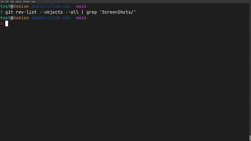 grep for ScreenShots/ in the object store returns nothing, proving they&rsquo;re gone